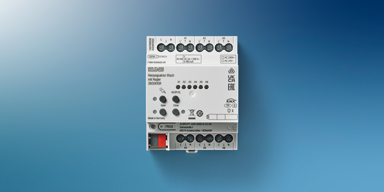 KNX Heizungsaktor 6-fach bei Schmitt & Hemm Elektro GbR in Gaukönigshofen